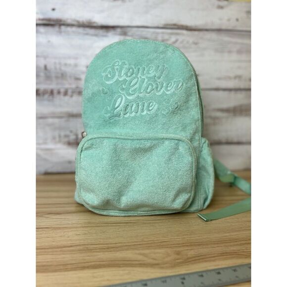 Stoney Clover Lane x Target Collab Mint French Terry Backpack - Picture 1 of 10